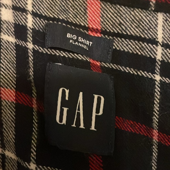 Gap Big Shirt Flannel - Picture 2 of 4